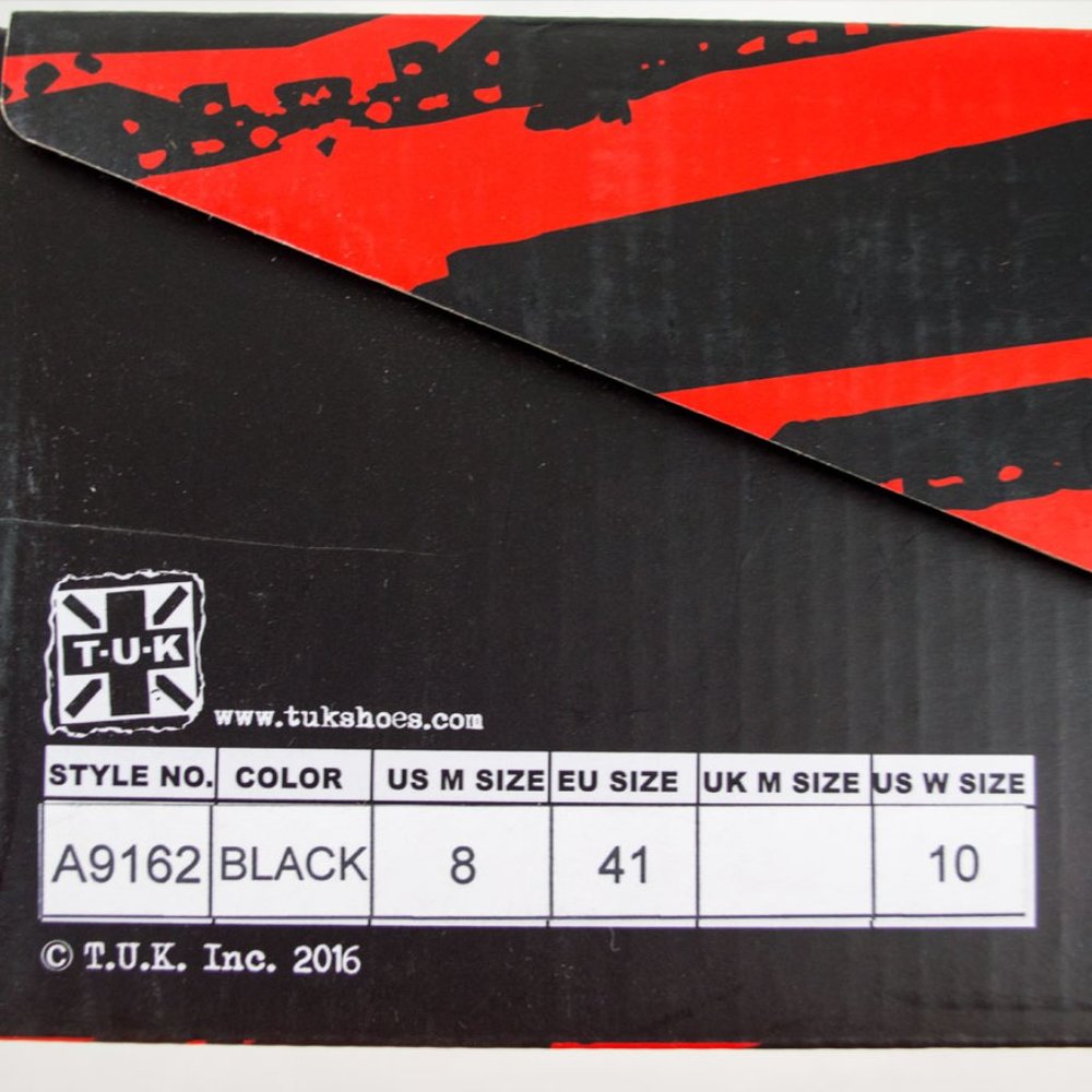 TUK Black Studded Jam Bootie Shoe - Picture 11 of 12